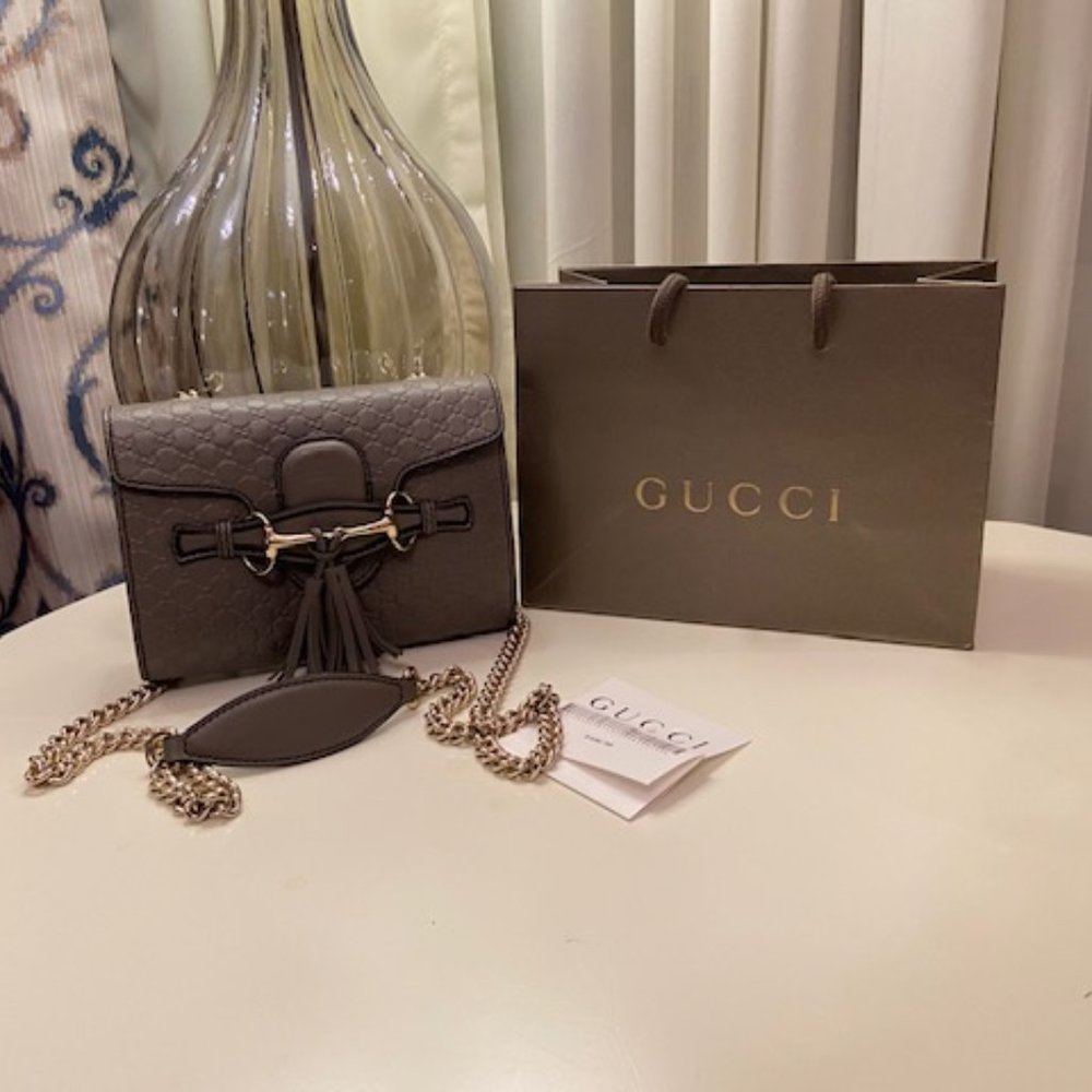 Gucci Emily Mini Microguccissima
